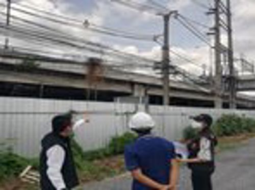 เรื่อง ขอให้ย้ายสายสื่อสารที่รุกล่ำแนวเขตของมูลนิธิจุฬาภรณ์และสายสื่อสารกรีดขวางทางเข้า-ออกในอนาคต สถาบันวิจัยจุฬาภรณ์ มูลนิธิจุฬาภรณ์ กรุงเทพมหานคร