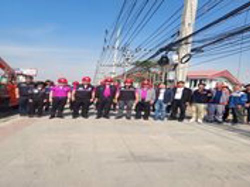 ร่วมลงพื้นที่จัดระเบียบสายสื่อสาร จังหวัดปทุมธานี