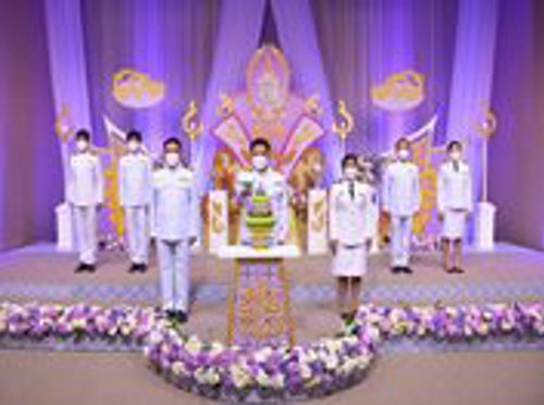 ร่วมบันทึกเทปถวายพระพรเนื่องในโอกาสวันเฉลิมพระชนมพรรษา สมเด็จพระนางเจ้าสุทิดา พัชรสุธาพิมลลักษณ พระบรมราชินี (3 มิถุนายน 2565)