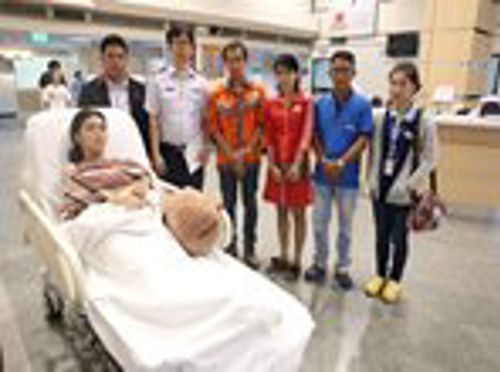 ลงพื้นที่ตรวจสอบผู้ประสบเหตุจากสายสื่อสาร ในพื้นที่จังหวัดนครปฐม