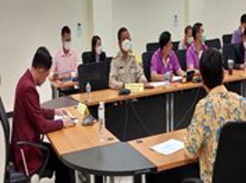 เข้าร่วมการประชุมป้องกันและแก้ไขปัญหาสายไฟฟ้าและสายสื่อสารที่อยู่ในสภาพไม่เรียบร้อยและอาจก่อให้เกิดอันตรายแก่ประชาชนภายในจังหวัดนครปฐม