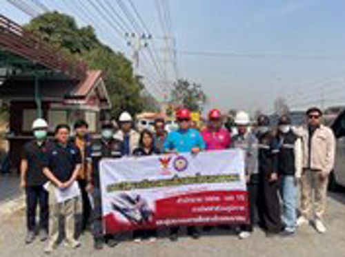 ลงพื้นที่ประเมินผลการจัดระเบียบสายสื่อสารตามแผนการจัดระเบียบสายสื่อสาร พ.ศ.2566-2567 จังหวัดลพบุรี