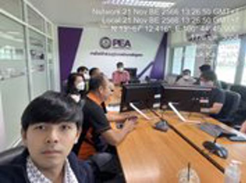 เข้าร่วมประชุมงานจัดระเบียบสายสื่อสาร ปี 2566-2567 กฟภ.อำเภอลำลูกกา จังหวัดปทุมธานี