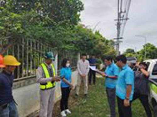 ลงพื้นที่ตรวจประเมินการจัดระเบียบสายสื่อสารตามแผนการจัดระเบียบประจำปี 2566-67 ในพื้นที่ จังหวัดราชบุรี 