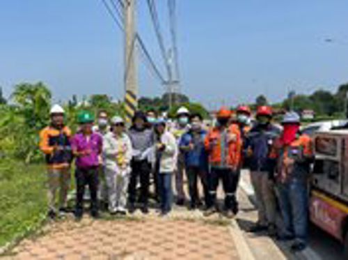 ลงพื้นที่ตรวจประเมินผลการจัดระเบียบสายสื่อสาร ตามแผนการจัดระเบียบสายสื่อสาร สำนักงาน กสทช. พ.ศ. 2565 จังหวัดสุพรรณบุรี (อำเภออู่ทอง)