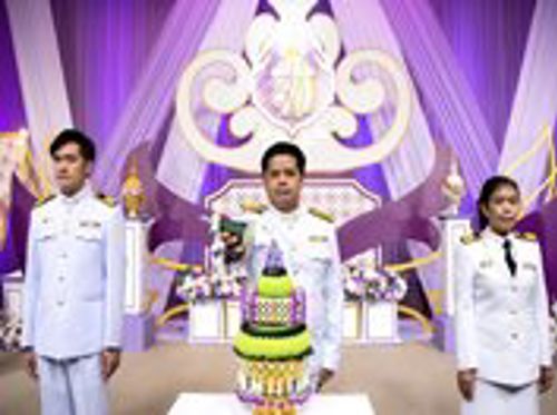 ร่วมบันทึกเทปถวายพระพรเนื่องในโอกาสวันเฉลิมพระชนมพรรษาสมเด็จพระนางเจ้าสุทิดา พัชรสุธาพิมลลักษณ พระบรมราชินี จังหวัดจันทบุรี