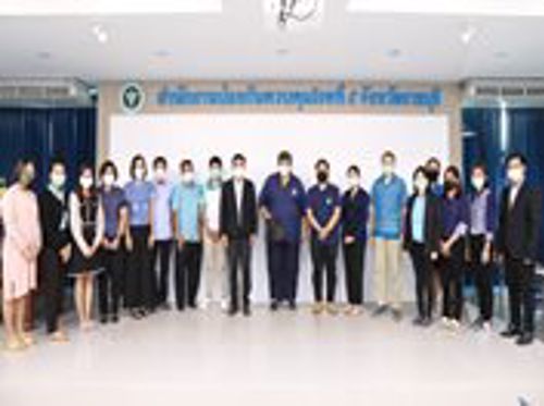 การสนับสนุนวิทยากรบรรยายให้ความรู้เกี่ยวกับการใช้งานเครื่องวิทยุคมฯ สำนักงานป้องกันและควบคุมโรคที่ 5 จังหวัดราชบุรี 