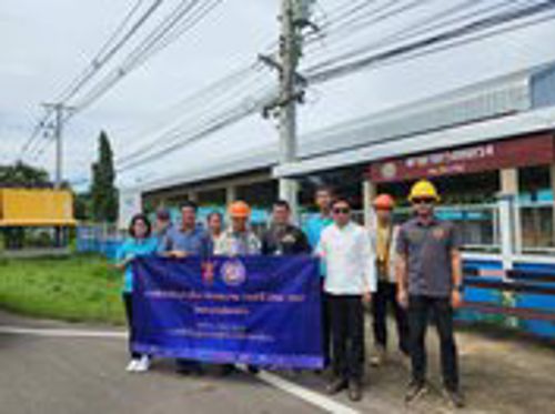 ร่วมตรวจประเมินผลการจัดระเบียบสายสื่อสารตามแผนการจัดระเบียบประจำปี 2566-2567 ในพื้นที่จังหวัดราชบุรี