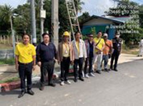 ลงพื้นที่ร่วมกันประเมินผลการจัดระเบียบสายสื่อสาร ตามแผนจัดระเบียบสายสื่อสาร พ.ศ. 2566-2567 พื้นที่จังหวัดสิงห์บุรี