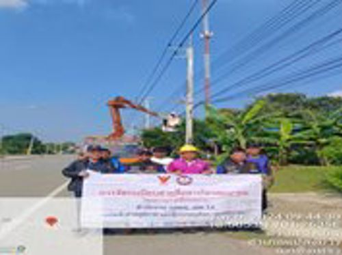 ร่วมกับคณะกรรมการตรวจประเมินสายสื่อสาร จังหวัดฉะเชิงเทรา