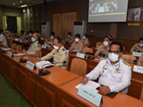 ร่วมประชุมหัวหน้าส่วนราชการจังหวัดราชบุรี ครั้งที่ 4 ประจำปี 2565 เพื่อรับนโยบายและสรุปผลการปฏิบัติงานและปัญหาในการปฏิบัติจากส่วนงานราชการต่างๆ