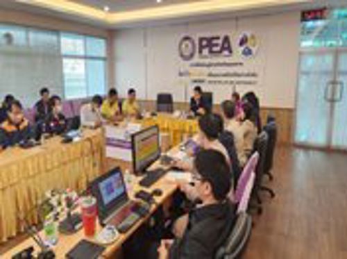 เข้าร่วมประชุมกำหนดแผน “จัดระเบียบสายสื่อสารโทรคมนาคม บนเสาไฟฟ้า ประจำปี 2568” จังหวัดสมุทรสาคร