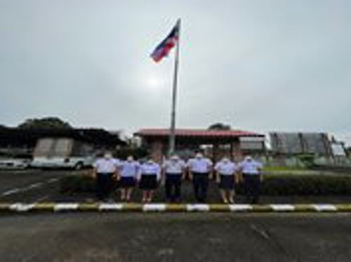 การจัดกิจกรรมเคารพธงชาติและร้องเพลงชาติไทย เนื่องในวันพระราชทานธงชาติไทย 28 กันยายน ประจำปี 2565