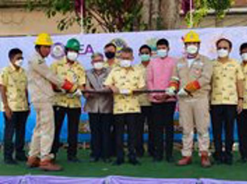 ร่วมดำเนินการจัดระเบียบสายสื่อสารโทรคมนาคม ตามโครงการ "อำเภอโพธิ์ทองน่าอยู่ น่าดู น่าเที่ยว" จังหวัดอ่างทอง