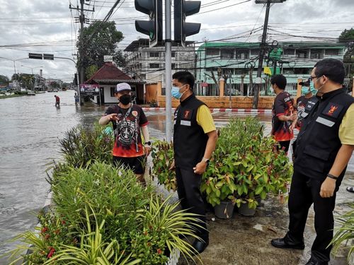 เรื่อง ลงพื้นที่ทำการตรวจสอบสายสื่อสารที่อาจเกิดอันตรายบริเวณน้ำท่วมและตรวจสอบคุณภาพสัญญาณการให้บริการโทรศัพท์เคลื่อนที่ (QoS) จังหวัดจันทบุรี
