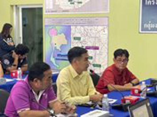 เข้าร่วมประชุมติดตามความก้าวหน้าการรื้อย้ายระบบสาธารณูปโภค เพื่อก่อสร้างถนนสายจังหวัดพระนครศรีอยุธยา