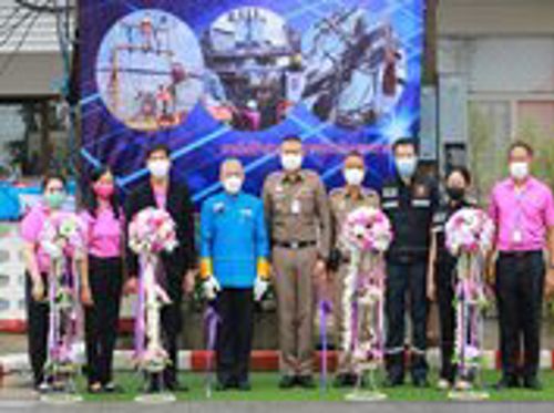 ร่วมกิจกรรม Kick Off เพื่อปรับปรุงระบบไฟฟ้า และจัดระเบียบสายสื่อสารบริเวณจุดติดตั้งหม้อแปลงนั่งร้าน จังหวัดนครนายก