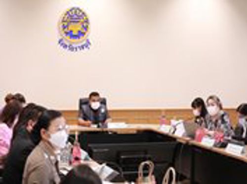 ร่วมการประชุมเพื่อพิจารณาร่างบันทึกข้อตกลงความร่วมมือ (MOU) แนวทางขับเคลื่อน "ราชบุรี สู่เมืองรู้เท่าทันสื่อ" จังหวัดราชบุรี