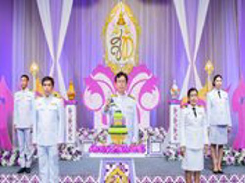 ร่วมบันทึกเทปและอ่านอาศิรวาทเพื่อถวายพระพรเนื่องในโอกาสวันเฉลิมพระชนมพรรษา สมเด็จพระนางเจ้าสุทิดา พัชรสุธาพิมลลักษณ พระบรมราชินี วันที่ 3 มิถุนายน 2568 ณ สถานีวิทยุโทรทัศน์แห่งประเทศไทยจังหวัดจันทบุรี
