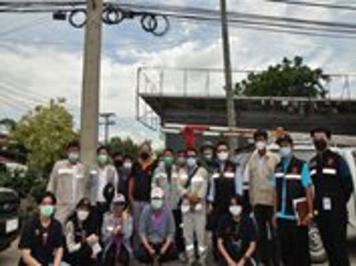 ลงพื้นที่ตรวจประเมินผลการจัดระเบียบสายสื่อสาร ประจำปี 2565  ครั้งที่ 2 (Final) เส้นทาง Kick off เฟส 2 จังหวัดปทุมธานี 