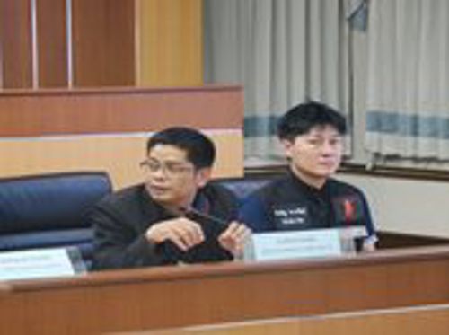 เข้าร่วมประชุมติดตามผลการจัดระเบียบสายไฟฟ้าและสายสื่อสาร ภายในเขตเทศบาลเมืองศรีราชา ร่วมกับการไฟฟ้าอำเภอศรีราชา และ ผู้ประกอบการสายสื่อสาร