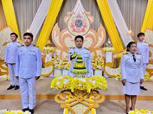 ร่วมบันทึกเทปโทรทัศน์ถวายพระพรชัยมงคล พระบาทสมเด็จพระเจ้าอยู่หัว เนื่องในโอกาสพระราชพิธีมหามงคลเฉลิมพระชนมพรรษา 6 รอบ 28 กรกฎาคม 2567 