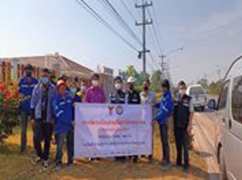 ลงพื้นที่ตรวจประเมินผลการจัดระเบียบสายสื่อสาร ตามแผนการจัดระเบียบสายสื่อสาร สำนักงาน กสทช. พ.ศ. 2565 จังหวัดนครนายก