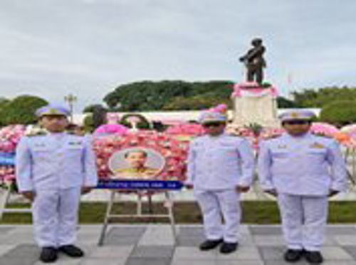 เข้าร่วมงานรัฐพิธีวางพวงมาลาและถวายราชสดุดี “วันปิยมหาราช” 23 ตุลาคม 2568 จังหวัดราชบุรี