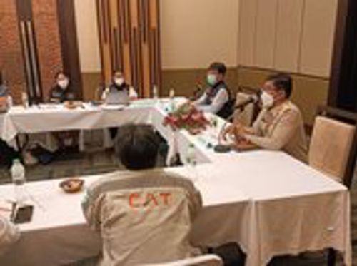 จัดประชุมเพื่อบูรณาการการทำงานร่วมกันในการแก้ไขปัญหาสายสื่อสารไม่เป็นระเบียบและการจัดระเบียบสายสื่อสารแผนการดำเนินงานของ สำนักงาน กสทช. ปี 2565 ครั้งที่ 3/2565 (พื้นที่จังหวัดปราจีนบุรี