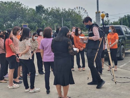 เรื่อง ลงพื้นที่ตรวจสอบวัดค่าความแรงสนามแม่เหล็กไฟฟ้า (EMF) ของสัญญาณโทรศัพท์ เทศบาลตำบลนายาง จังหวัดเพชรบุรี