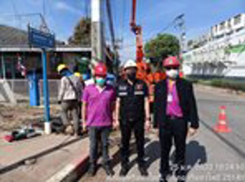 เรื่อง กรณีเกิดเหตุเพลิงไหม้สายสื่อสารบนเสาไฟฟ้า จังหวัดปราจีนบุรี