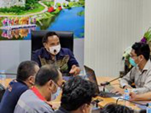 จัดการประชุมเพื่อซักซ้อมความเข้าใจในการจัดระเบียบสายสื่อสารตามแผนการจัดระเบียบสายสื่อสาร พ.ศ. 2565 (พื้นที่จังหวัดเพชรบุรี)