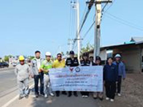 ลงพื้นที่ตรวจประเมินการจัดระเบียบสายสื่อสารประจำปี 2566-2567 พื้นที่จังหวัดปราจีนบุรี