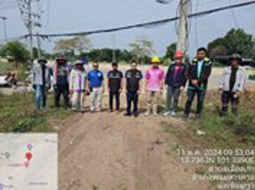 การตรวจประเมินการจัดระเบียบสายสื่อสารในพื้นที่ จังหวัดฉะเชิงเทรา 