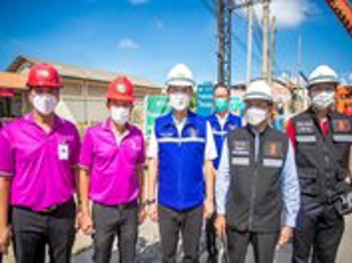 เข้าร่วมกิจกรรม Kick Off หักเสาไฟฟ้าหลังจากนำสายไฟฟ้าและสายสื่อสารโทรคมนาคมลงใต้ดิน ร่วมกับเมืองพัทยาและการไฟฟ้าส่วนภูมิภาคเมืองพัทยาโดยดำเนินการรื้อถอนเสาไฟฟ้า