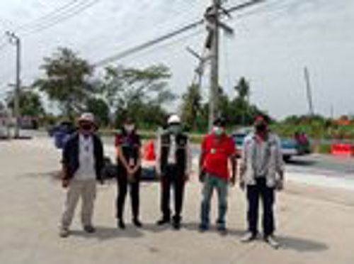 เรื่อง รับแจ้งปัญหาสายสื่อสาร (ไม่ทราบชนิดและบริษัทผู้เป็นเจ้าของ) พาดผ่านโดยมีลักษณะอาจเป็นอันตราย จังหวัดนนทบุรี 