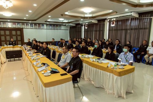 เข้าร่วมประชุมแถลงแผนร่วมกับหน่วยงานความมั่นคงและส่วนราชการที่สนับสนุนภารกิจถวายความปลอดภัย ณ จังหวัดราชบุรี