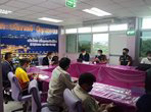 เรื่อง ร่วมประชุมกับการไฟฟ้าส่วนภูมิภาคจังหวัดชลบุรี และผู้แทนผู้ประกอบการสื่อสารโทรคมนาคม