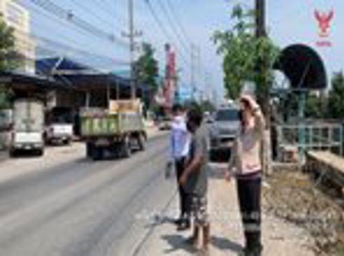 เรื่อง ได้รับแจ้งประสบอุบัติเหตุจากสายสื่อสารที่ไม่เป็นระเบียบ จังหวัดสมุทรสาคร