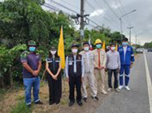 ลงพื้นที่ตรวจประเมินผลการจัดระเบียบสายสื่อสาร ตามแผนการจัดระเบียบสายสื่อสาร สำนักงาน กสทช. พ.ศ. 2565 จังหวัดปทุมธานี 