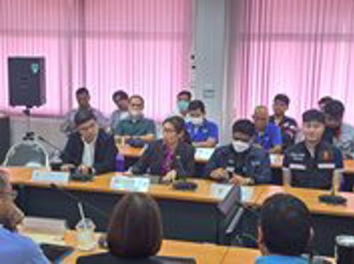 เข้าร่วมการประชุมหารืองานจัดระเบียบสายสื่อสาร นอกแผนงานของ กสทช. จังหวัดชลบุรี