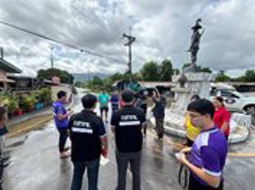 ลงพื้นที่ตรวจสอบสถานีฐานโทรศัพท์เคลื่อนที่ในสถานการณ์น้ำป่าไหลหลาก จังหวัดจันทบุรี