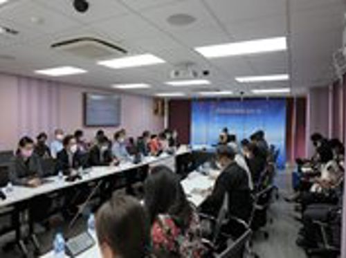 การประชุมเพื่อซักซ้อมความเข้าใจในการดำเนินการตามแผนการจัดระเบียบสายสื่อสาร พ.ศ. 2565 สำนักงาน กสทช. ภาค 1